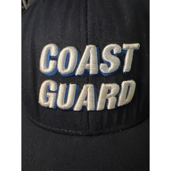 US Coast Guard Adjustable Baseball Trucker Cap‎ Hat Navy Blue - Picture 5 of 7